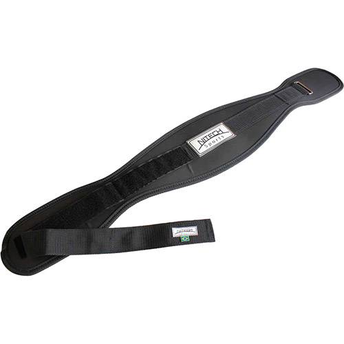 Assistência Técnica, SAC e Garantia do produto Cinturão Especial Reforçado com Velcro Duplo - Preto - Nitech Sports - Tam. M