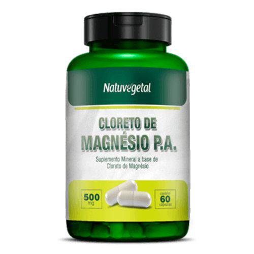 Assistência Técnica, SAC e Garantia do produto Cloreto de Magnésio P.A. Encapsulado Natuvegetal 500mg 60 Cápsulas