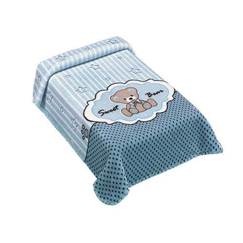 Assistência Técnica, SAC e Garantia do produto Cobertor Colibri Exclusive Estampado Sweet Azul