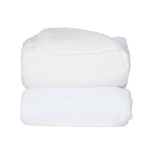 Assistência Técnica, SAC e Garantia do produto Cobertor Donna Bebê 110x90 Cm Branco Microfibra Plush com Sherpa