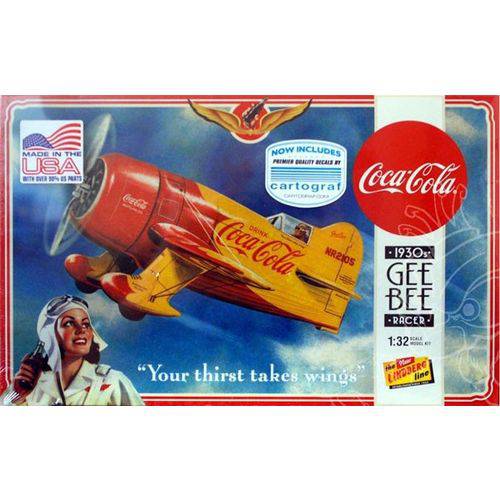 Assistência Técnica, SAC e Garantia do produto Coca-Cola 1930s Gee-Bee Racer - 1/32 - Lindberg HL515