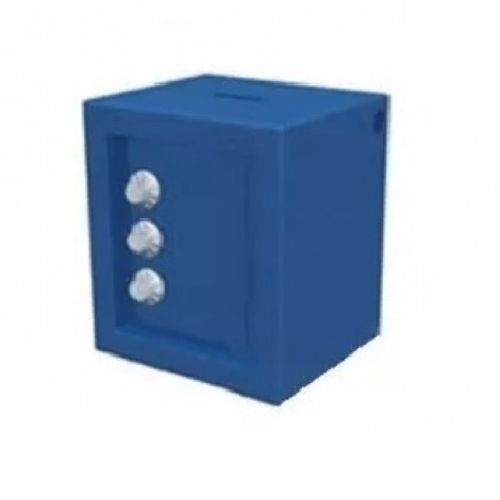 Assistência Técnica, SAC e Garantia do produto Cofre Mini Metal Porta Moedas com 3 Segredo Azul