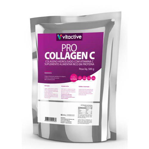 Assistência Técnica, SAC e Garantia do produto Colageno Hidrolisado com Vitamina C em Po 500 G Pro-Collagen C Vitactive