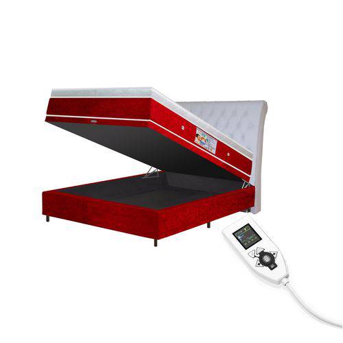 Assistência Técnica, SAC e Garantia do produto Colchão Magnético Massageador Energia Quântica Casal + Box Baú + Cabeceira