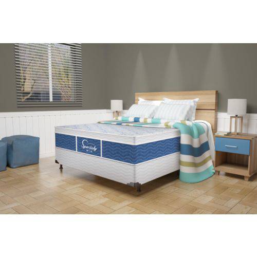 Assistência Técnica, SAC e Garantia do produto Colchão Mola Casal ProDormir Specialy Plus White Blue - (138x188x34cm)