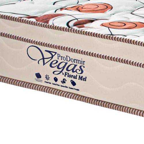 Assistência Técnica, SAC e Garantia do produto Colchão Queen Pillow Top Prodormir Vegas Mel - Probel - Palha / Marrom