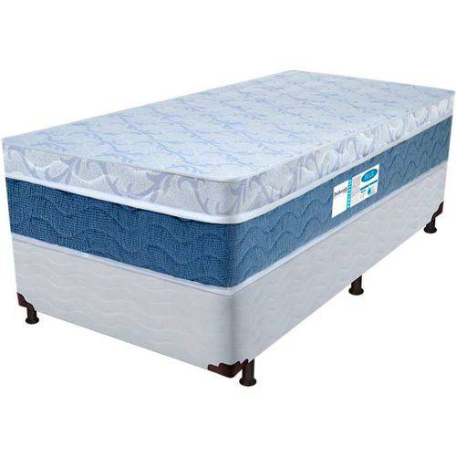 Assistência Técnica, SAC e Garantia do produto Colchão Solteiro Pillow Top Prodormir Blue - Probel - Branco / Azul