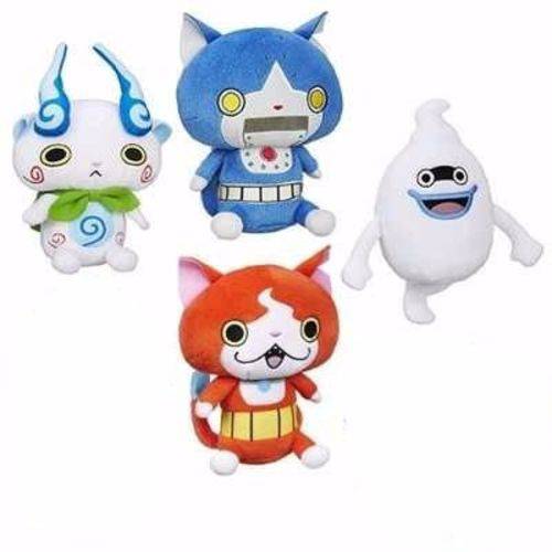 Assistência Técnica, SAC e Garantia do produto Coleção 4 Pelúcias Yo-kai Watch Jibanyan Whisper Komasan Yokai Hasbro - Suika