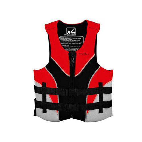 Assistência Técnica, SAC e Garantia do produto Colete Ventura 70/80 Kg Preto e Vermelho - Nautika