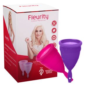 Assistência Técnica, SAC e Garantia do produto Coletor Menstrual Fleurity Tipo 2 2un