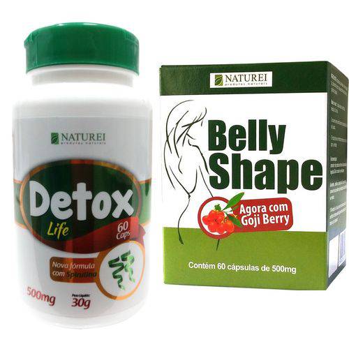 Assistência Técnica, SAC e Garantia do produto Combo Emagrecimento Rápido Belly Shape + Detox Nova Fórmula