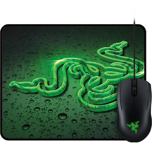 Assistência Técnica, SAC e Garantia do produto Combo Gamer Abyssus Green 2000 Dpi + Goliathus Small Speed Terra - Razer