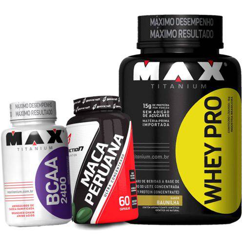 Assistência Técnica, SAC e Garantia do produto Whey/wey Protein Concentrado 1kg + Bcaa + Maca Peruana