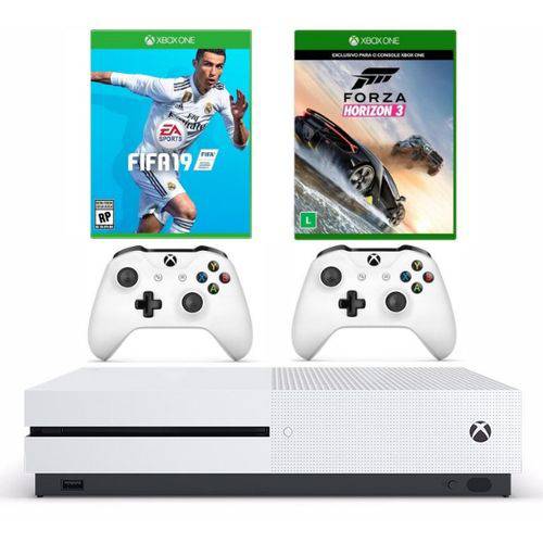 Assistência Técnica, SAC e Garantia do produto Combo Xbox One S 1Tb + FIFA 19 + Forza Horizon 3 + Controle Extra