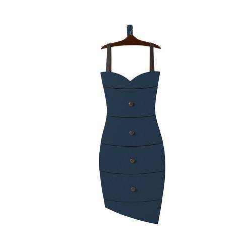 Assistência Técnica, SAC e Garantia do produto Cômoda Dress na Cor Azul