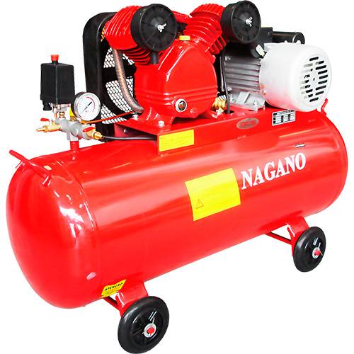 Assistência Técnica, SAC e Garantia do produto Compressor de Ar Monofásico 2 Hp 10 Pés 100 Litros 110V - Nca100L2Hp - Nagano