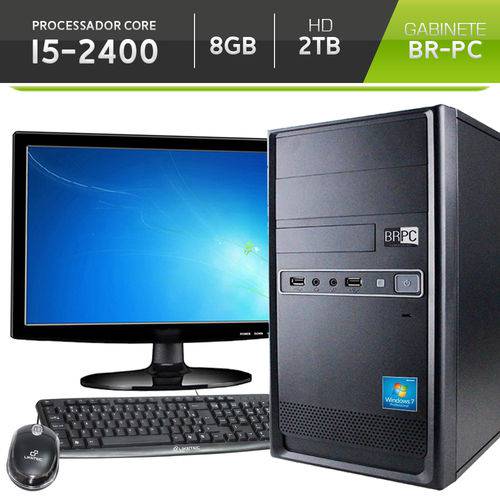 Assistência Técnica, SAC e Garantia do produto Computador BR-pc com Monitor Led 15,6 Intel Core I5-2400 8GB HD 2TB Windows 7 Pro Teclado e Mouse