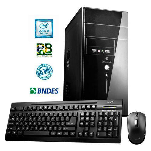 Assistência Técnica, SAC e Garantia do produto Computador Compusonic AS H110 Intel Core I5-7400 3.0GHz - 4GB DDR4 -HD 1TB