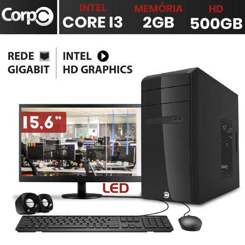 Assistência Técnica, SAC e Garantia do produto Computador Corpc Intel Core I3 2gb HD 500gb Monitor 15.6 Led