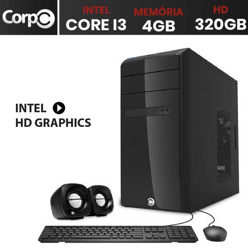 Assistência Técnica, SAC e Garantia do produto Computador Corpc Line Intel Core I3 4GB HD 320GB Mouse Teclado e Caixa de Som