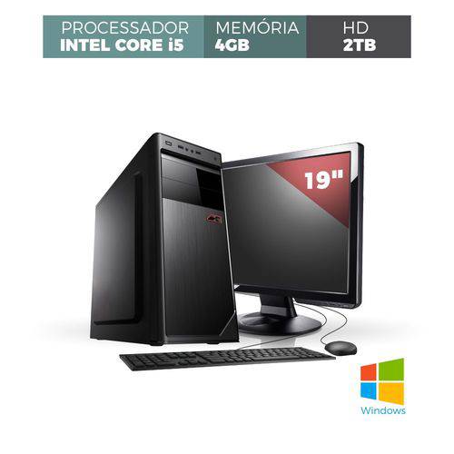 Assistência Técnica, SAC e Garantia do produto Computador Corporate Intel Core I5 Memória 4GB HD 2Tb Windows Monitor 19'' Teclado e Mouse