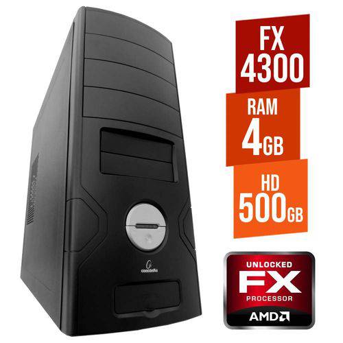 Assistência Técnica, SAC e Garantia do produto Computador Desktop Concórdia Amd Fx 4300 4GB HD 500GB