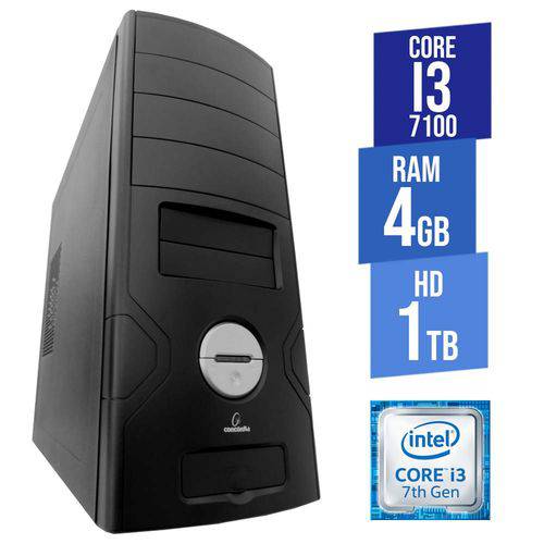 Assistência Técnica, SAC e Garantia do produto Computador Desktop Concórdia Core I3 4GB HD 1TB
