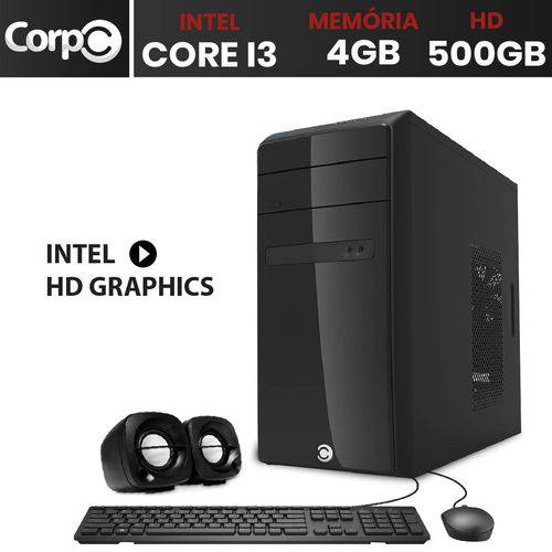 Assistência Técnica, SAC e Garantia do produto Computador Desktop CorpC Intel Core I3 4GB DDR3 HD 500GB HDMI Full HD