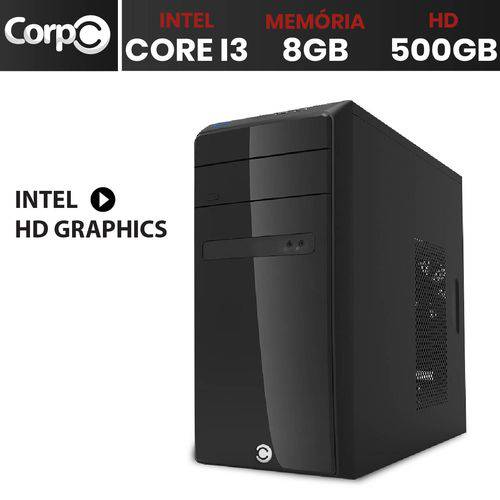 Assistência Técnica, SAC e Garantia do produto Computador Desktop CorpC Line Intel Core I3 8GB HD 500GB HDMI Full HD