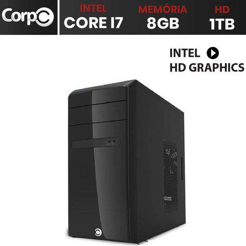 Assistência Técnica, SAC e Garantia do produto Computador Desktop CorPC Line Intel Core I7 3.8Ghz 8GB HD 1TB Gráficos Intel HDMI Full HD