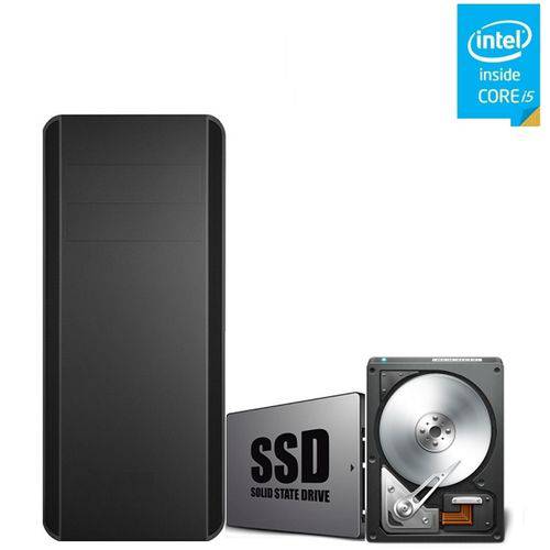 Assistência Técnica, SAC e Garantia do produto Computador Desktop CorpC StoragePlus Intel Core I5 8GB HD 1TB e SSD 120GB Wifi