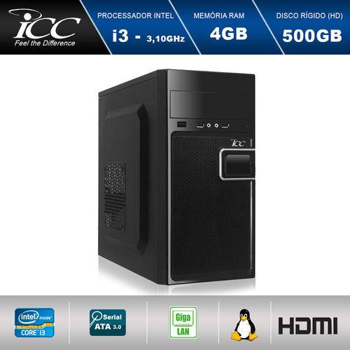 Assistência Técnica, SAC e Garantia do produto Computador Desktop Icc Iv2341 Intel Core I3 3.20 Ghz 4gb HD 500gb