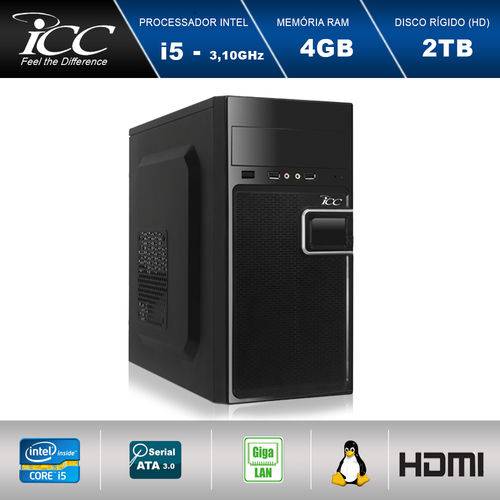 Assistência Técnica, SAC e Garantia do produto Computador Desktop Icc Vision Iv2543s Intel Core I5 3,2ghz 4gb HD 2tb Hdmi Full HD