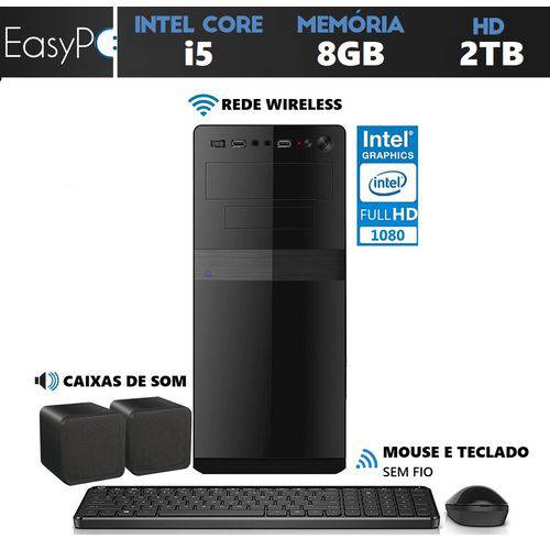Assistência Técnica, SAC e Garantia do produto Computador Easy PC Connect Intel Core I5 (Gráficos Intel HD) 8GB HD 2TB Wifi HDMI Full HD