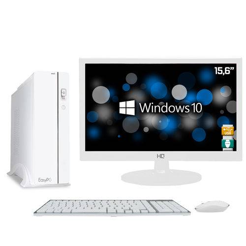 Assistência Técnica, SAC e Garantia do produto Computador Easypc Slim White Intel Core I3 8gb HD 3tb Monitor Led 15.6" Hq Hdmi Branco Bivolt