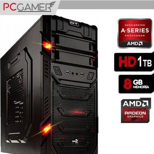 Assistência Técnica, SAC e Garantia do produto Computador Gamer GT AMD A6 7400K, 8GB Ram, Radeon R7, 1TB