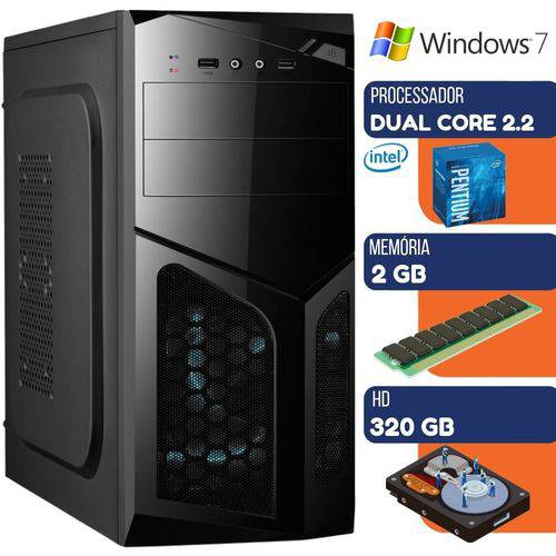 Assistência Técnica, SAC e Garantia do produto Computador Gamer Intel Dual Core 2.2ghz 4gb HD 320gb Windows 7 Wifi