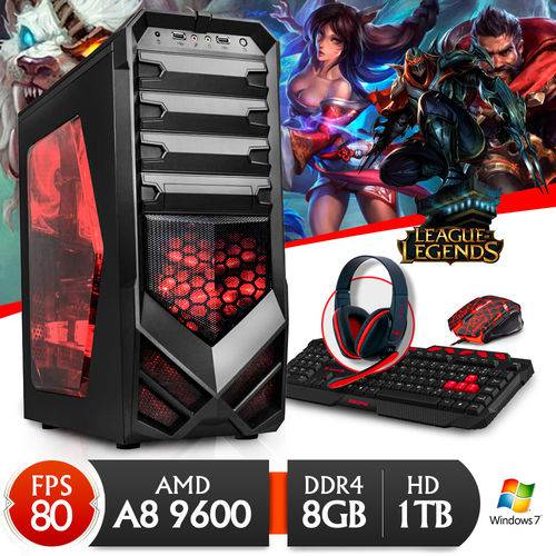 Assistência Técnica, SAC e Garantia do produto Computador Gamer Neologic NLI80277 Amd A8 9600 8GB (Radeon R7 Integrada) 1TB - Win 7