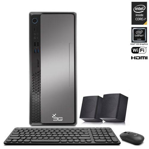 Assistência Técnica, SAC e Garantia do produto Computador 3green Unique SlimSilver Intel Core I7 (Intel HD Graphics) 8GB HD 1TB WiFi