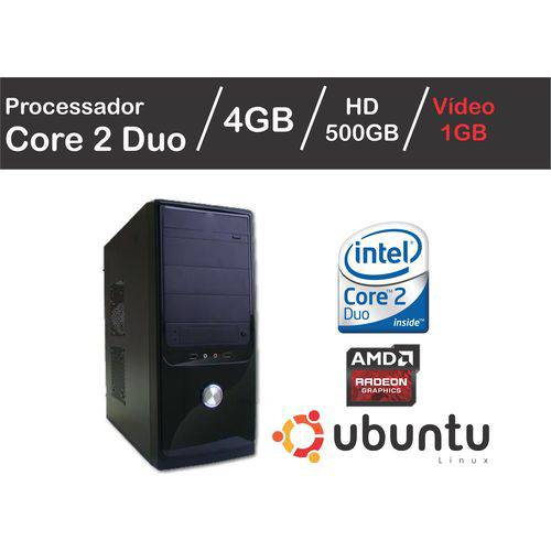 Assistência Técnica, SAC e Garantia do produto Computador Intel Core 2 Duo 4GB HD 500 Vídeo R5230 1GB LINUX WIFI