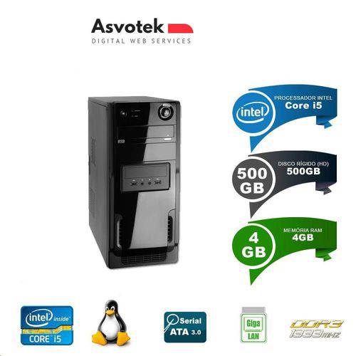 Assistência Técnica, SAC e Garantia do produto Computador Intel Core I5 4gb Hd500 Asvotek