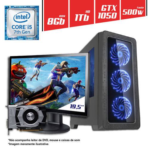 Assistência Técnica, SAC e Garantia do produto Computador + Monitor 19” Intel Core I5 8GB HD 1TB GTX 1050 2GB CertoX BRAVE 501