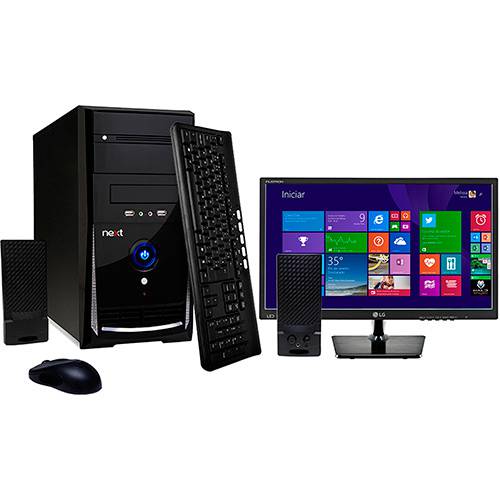 Assistência Técnica, SAC e Garantia do produto Computador Next Elite N3982w Intel Core I7 8GB 1TB Windows 8.1 + Monitor LG LED 19,5" 20M37AA