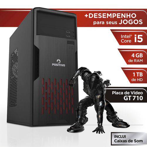 Assistência Técnica, SAC e Garantia do produto Computador Positivo Station 41TBgi Core I5 4GB 1TB GeForce GT 710 Linux - Preto