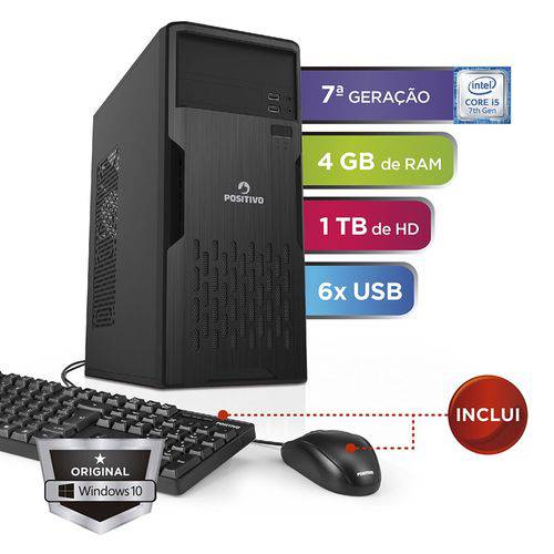 Assistência Técnica, SAC e Garantia do produto Computador Positivo Station 81TB Core I5 8GB 1TB Windows 10 Home - Preto