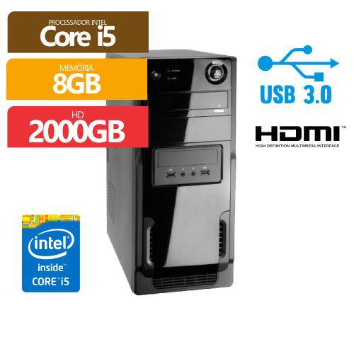 Assistência Técnica, SAC e Garantia do produto Computador Premium Business Intel Core I5 8gb 2tb Hdmi Usb 3.0