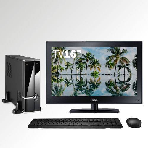 Assistência Técnica, SAC e Garantia do produto Computador Tvpc com Tv Led 16" Philco Ph16d10d HD Intel Core I3 8gb 1tb Wifi Easypc