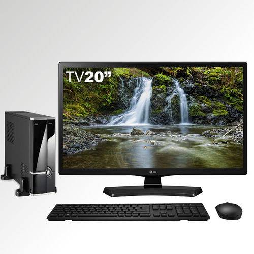 Assistência Técnica, SAC e Garantia do produto Computador Tvpc com Tv Monitor Led Lg 20mt49df-PS Intel Core I3 8gb 2tb Wifi Easypc