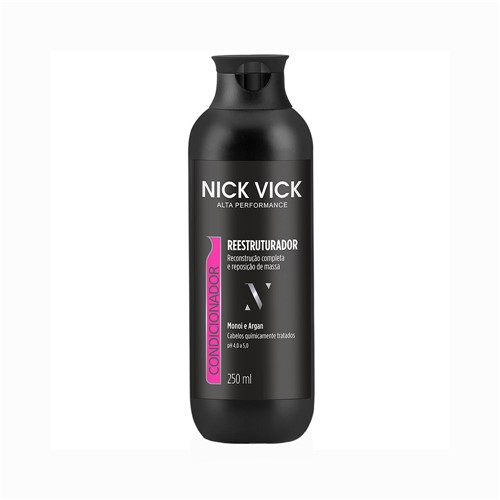 Assistência Técnica, SAC e Garantia do produto Condicionador Nick & Vick Reestruturador Pós Alisamento 250ml