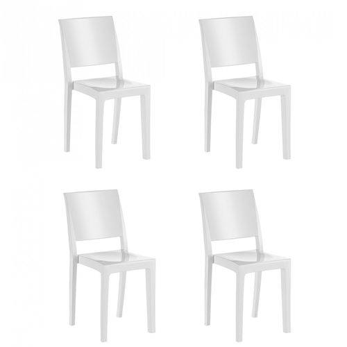Assistência Técnica, SAC e Garantia do produto Conjunto 4 Cadeiras Hydra Plus Kappesberg Branco